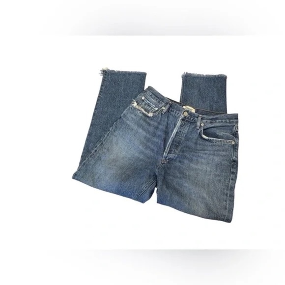 AGOLDE Riley High Rise Straight Crop - Picture 7 of 10